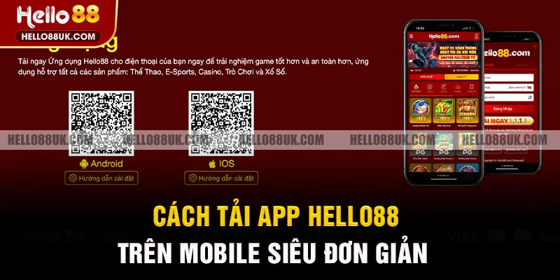 Cách tải app HELLO88 trên mobile siêu đơn giản